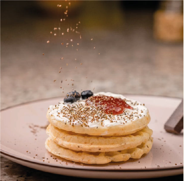 BANANA OAT WAFFLES